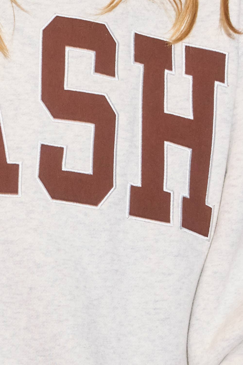 IT2594E-NASH 'NASH' Embroidered Mock Neck Sweatshirt