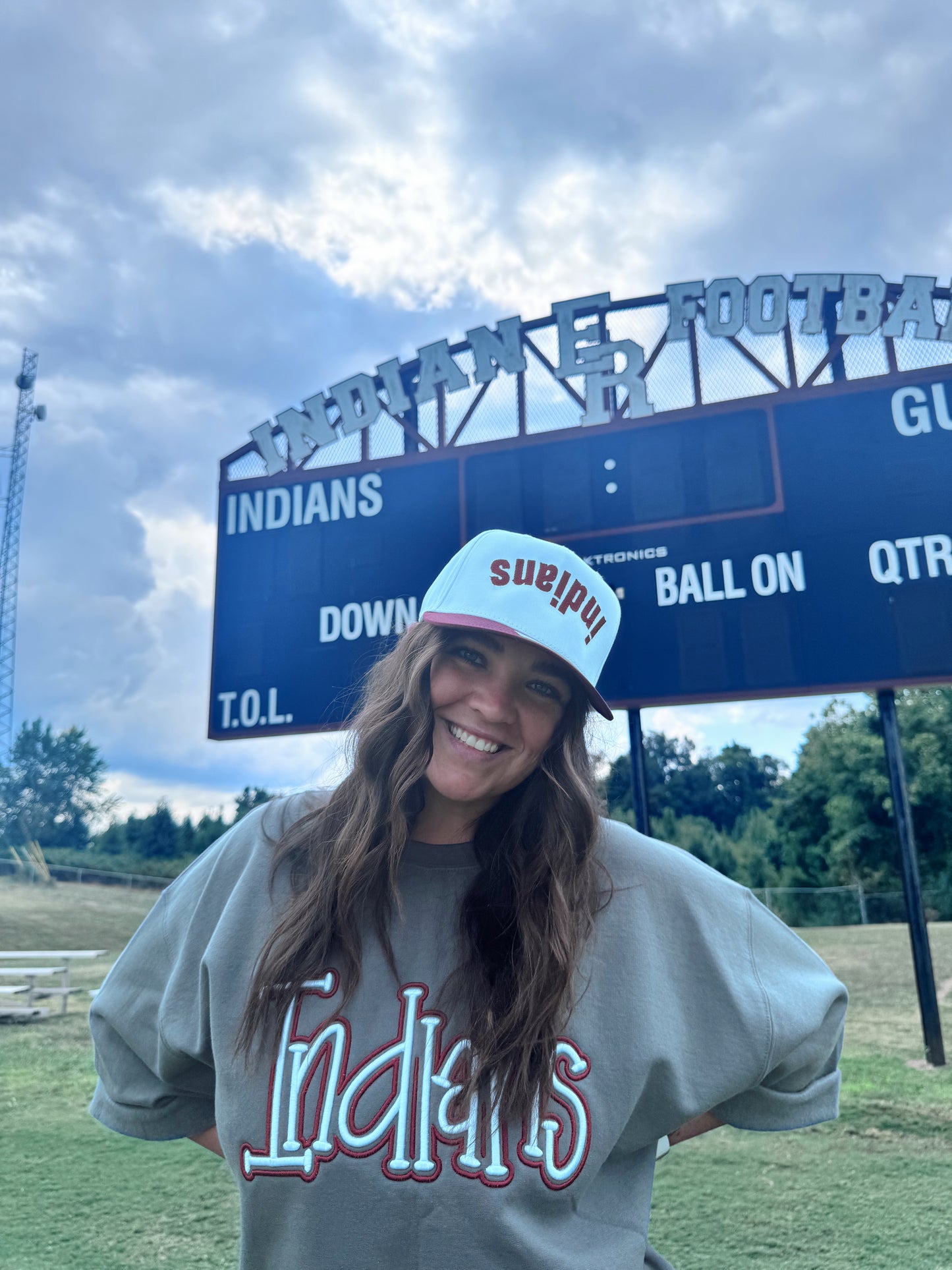Indians upside down Trucker