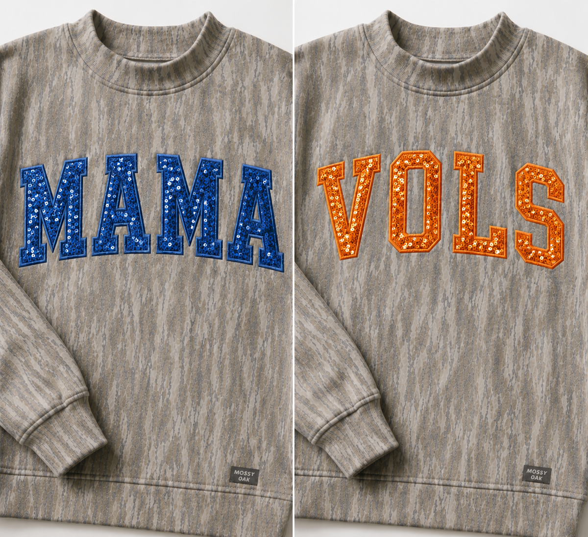Bottom Land MOSSY OAK mockneck PREORDER