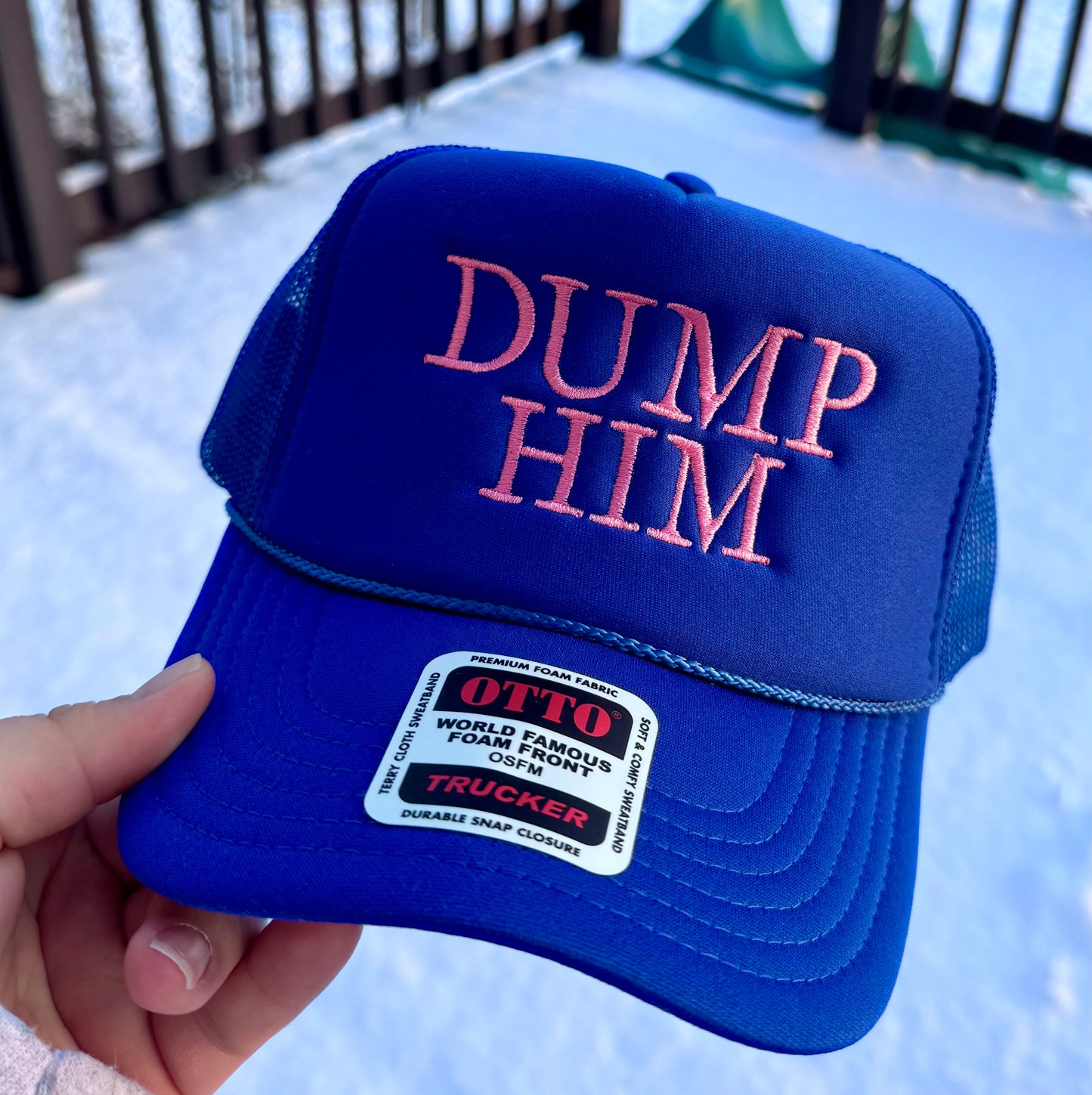 DUMP HIM TRUCKER- made to order