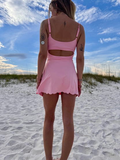 Pink sands active dress