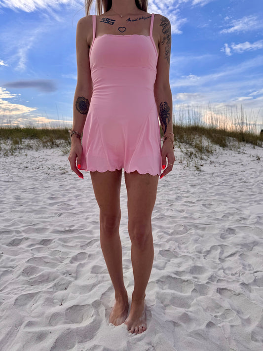 Pink sands active dress