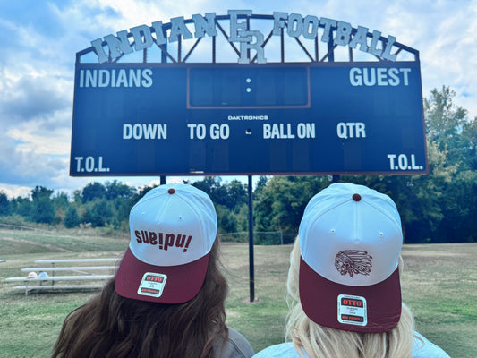 Indians mascot trucker