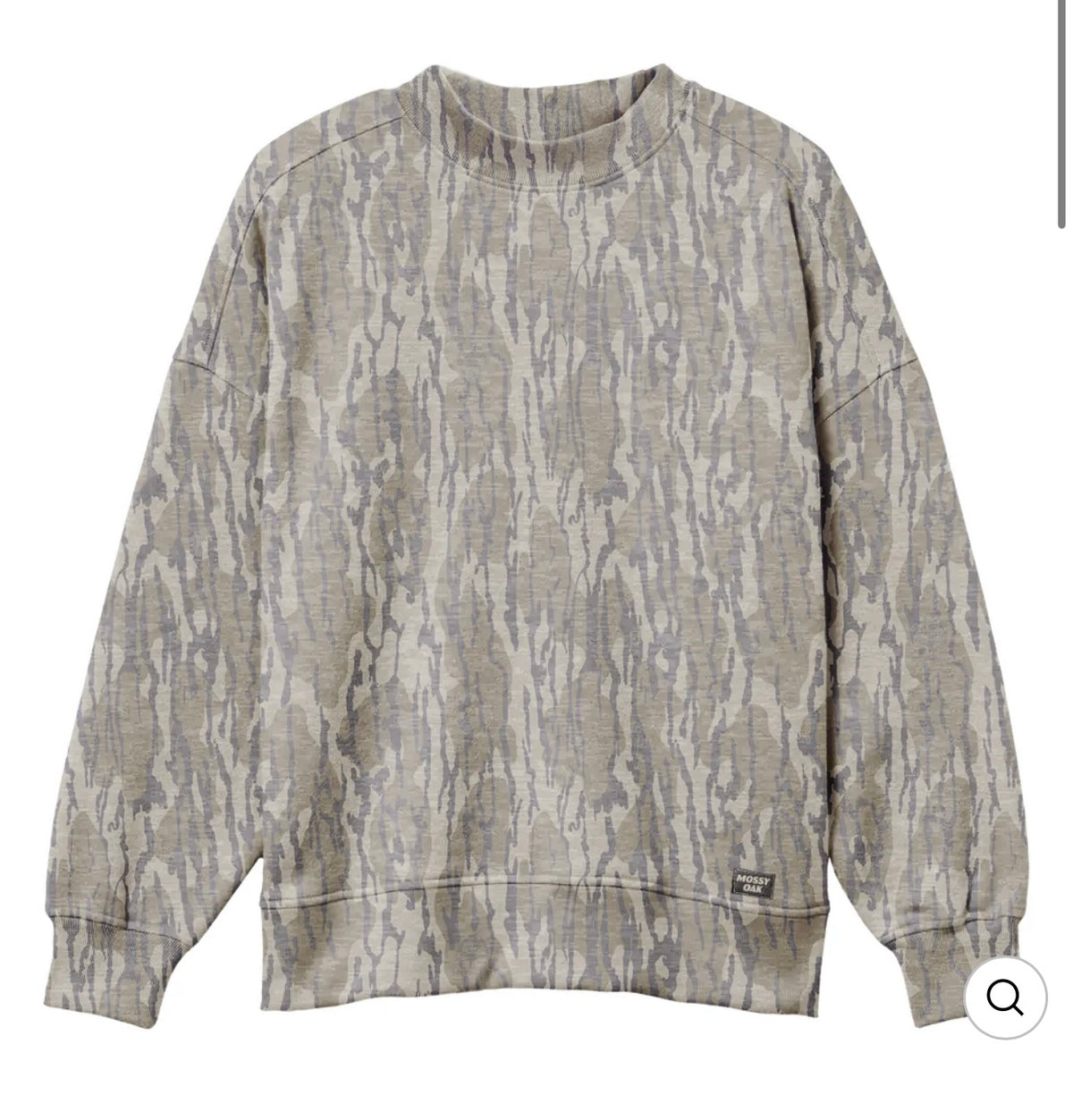 Bottom Land MOSSY OAK mockneck PREORDER