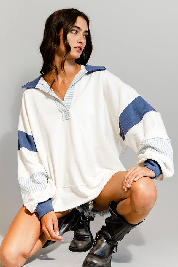 Terry Knit Top
